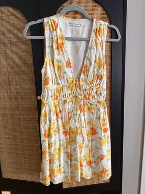 Faithfull the Brand floral V-Neck Sundress